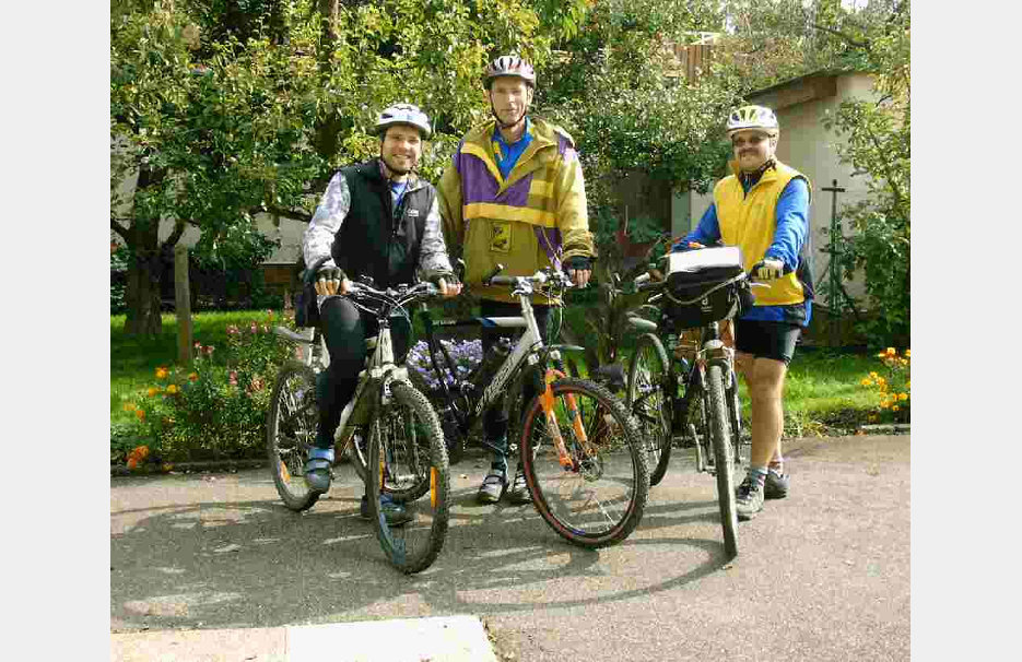 Gruppenbild vor dem Start